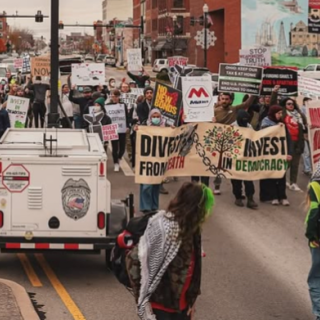 Divest protest