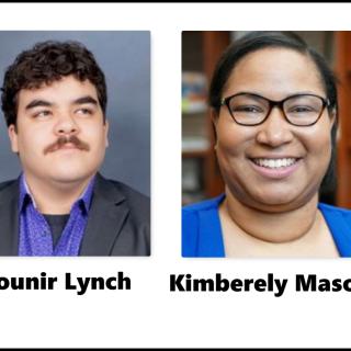 Mounir Lynch and Kimberly Mason