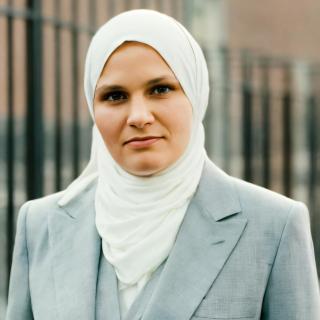 Women wearing a burka