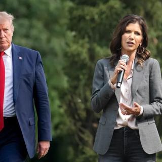 Trump and Noem