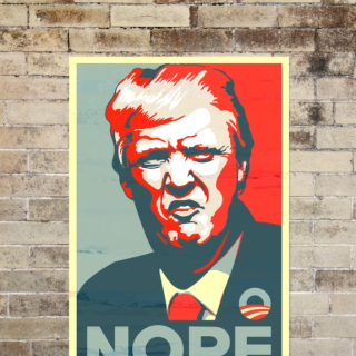 Trump and word NOPE