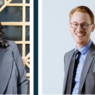Tiara Ross and Jesse Vogel