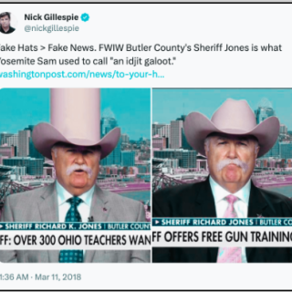 Sheriff in social media post