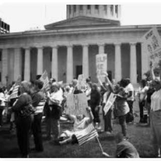 Rally at Ohio Statehouse