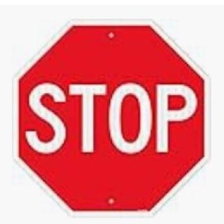 Stop sign