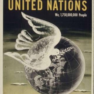 UN peace poster