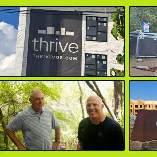 Scenes of Thrive businesses