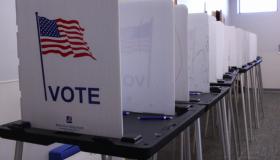 Voting booths